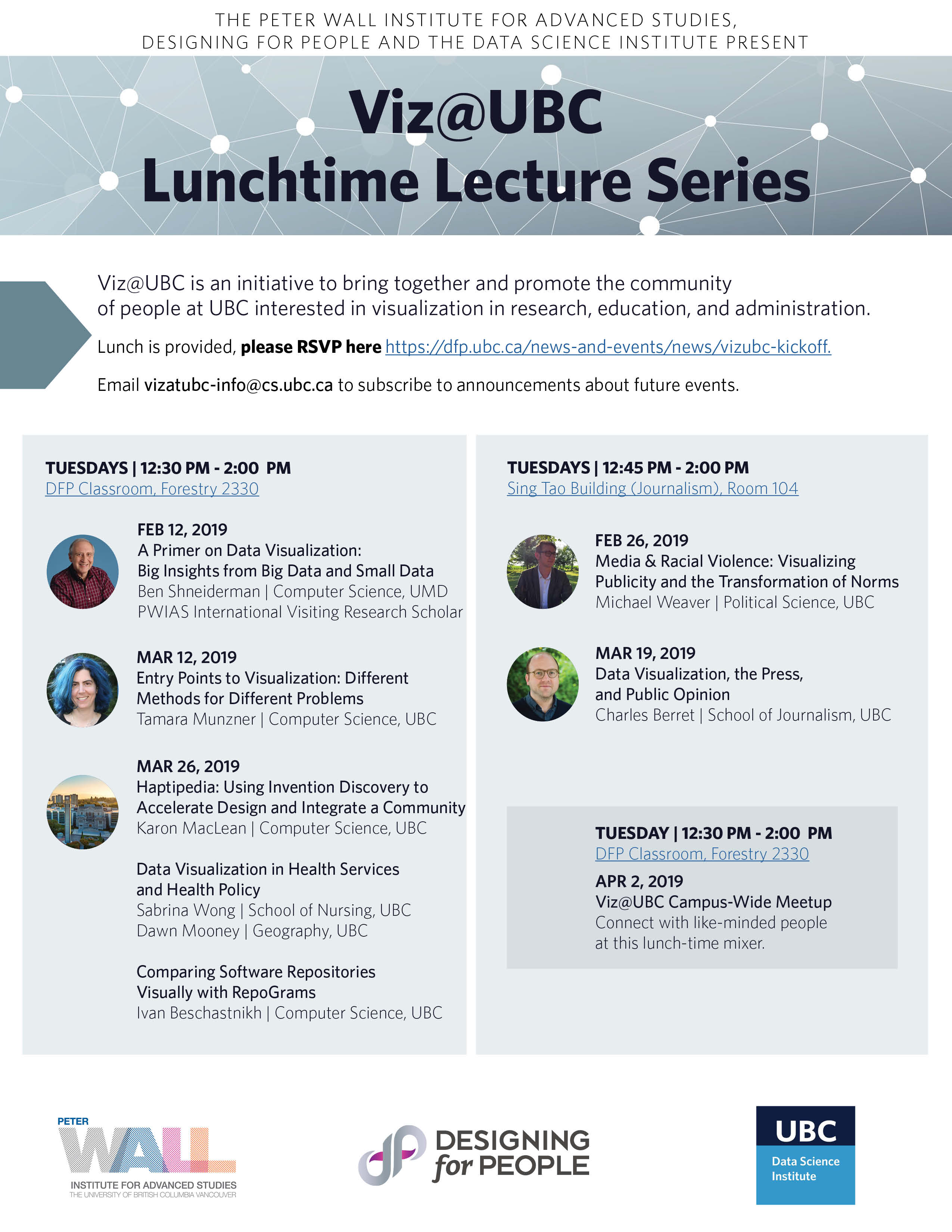 VizUBC Kickoff Designing for People